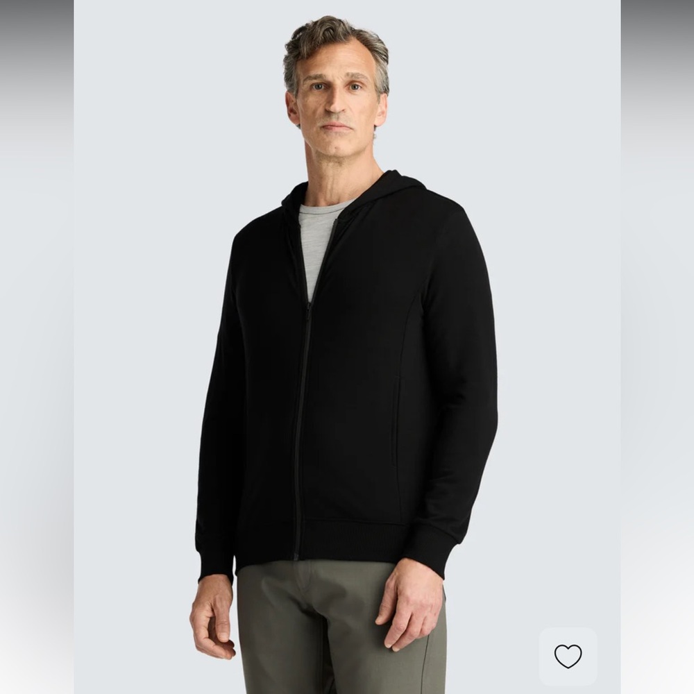 Men's Merino Zip-up Hoodie - Picture 3 of 3